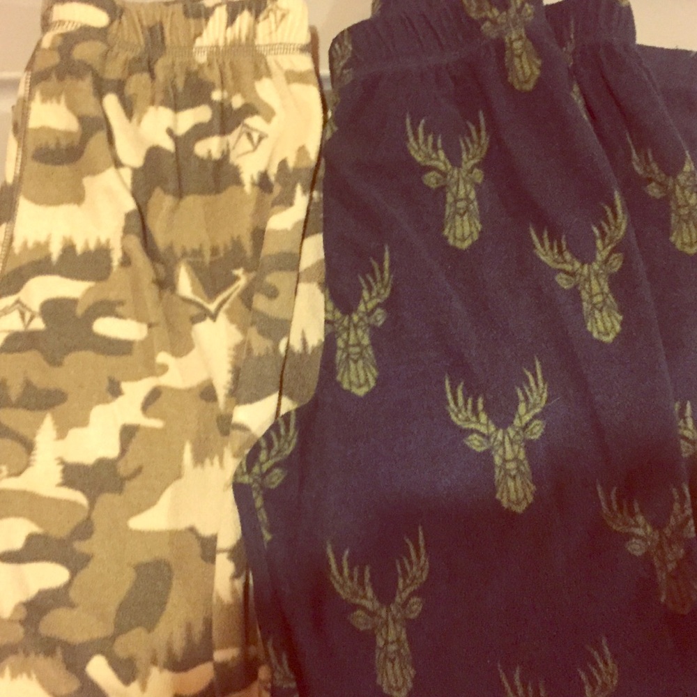 Boys fleece pj bottoms
